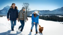 Spaziergang im Schnee © Allgäu GmbH, Marc Oeder