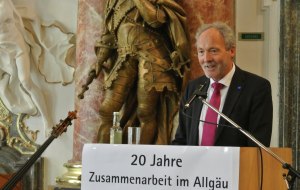 20 Jahre Allgäu Initiative Landrat und Aufsichtsratsvorsitzender Allgäu GmbH Hans-Joachim Weirather © Allgäu GmbH
