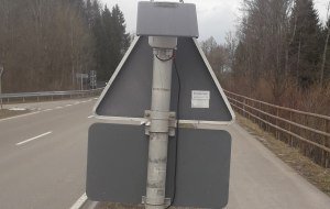solargestütztes Radarzählgerät © Allgäu GmbH