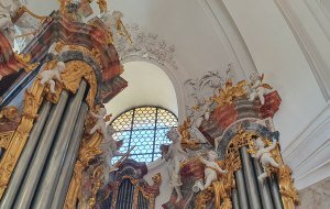 Füssener Festtage Alter Musik, Orgel von Andreas Jäger in der kath. Stadtpfarrkirche St. Mang © Helene von Rechenberg