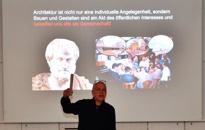 Prof. Christian Wagner, Symposium Baukultur Kaufbeuren 2019 © Allgäu GmbH, Langer