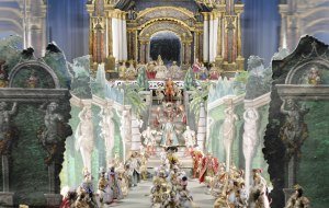 Besuch der Königin von Saba beim König Salomon, Mindelheimer Fackler-Krippe © Mindelheimer Museen © Mindelheimer Museen